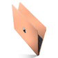 MacBook Retina 12" Textured Matt Peach Skin