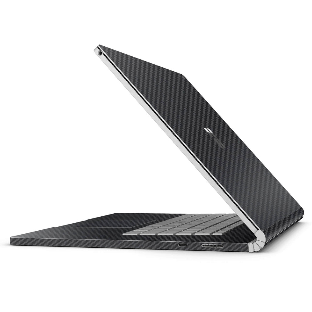 Microsoft Surface Book 3 13.5" i5 Black Carbon Fibre Skins