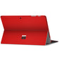Microsoft Surface Go Red Carbon Fibre Skins