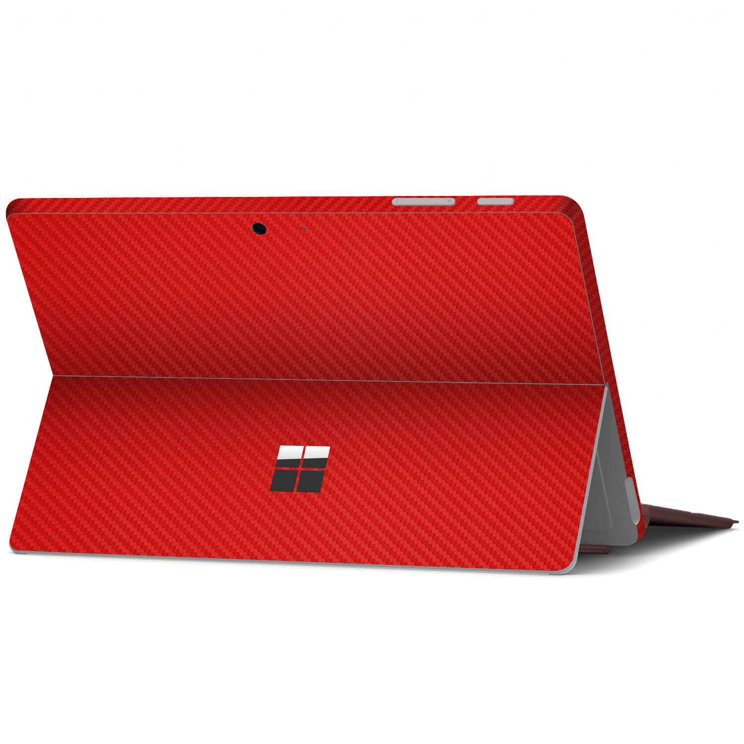 Microsoft Surface Go Red Carbon Fibre Skins