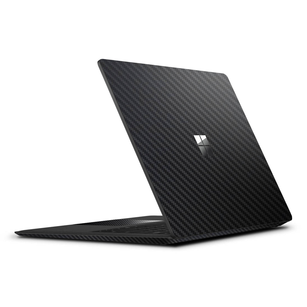 Microsoft Surface Laptop 2 Black Carbon Fibre Skins