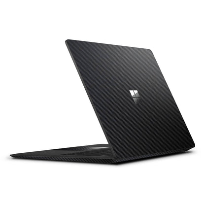 Microsoft Surface Laptop 4 Black Carbon Fibre Skins