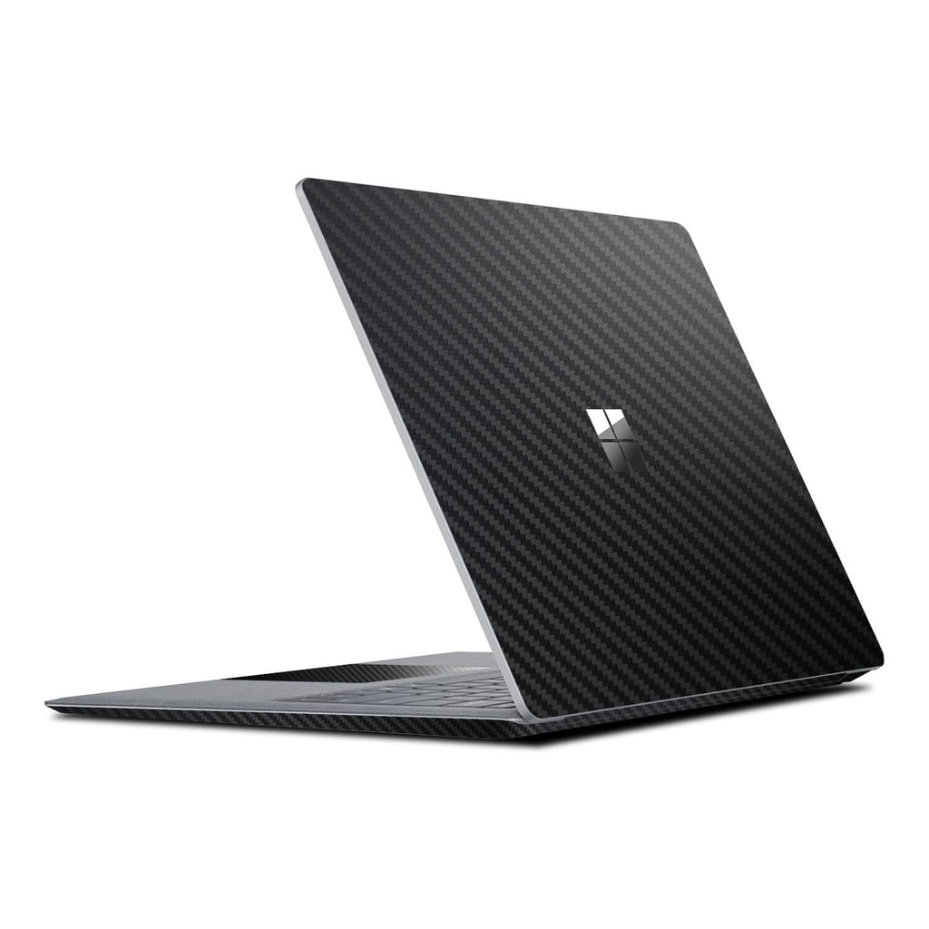 Microsoft Surface Laptop Black Carbon Fibre Skins