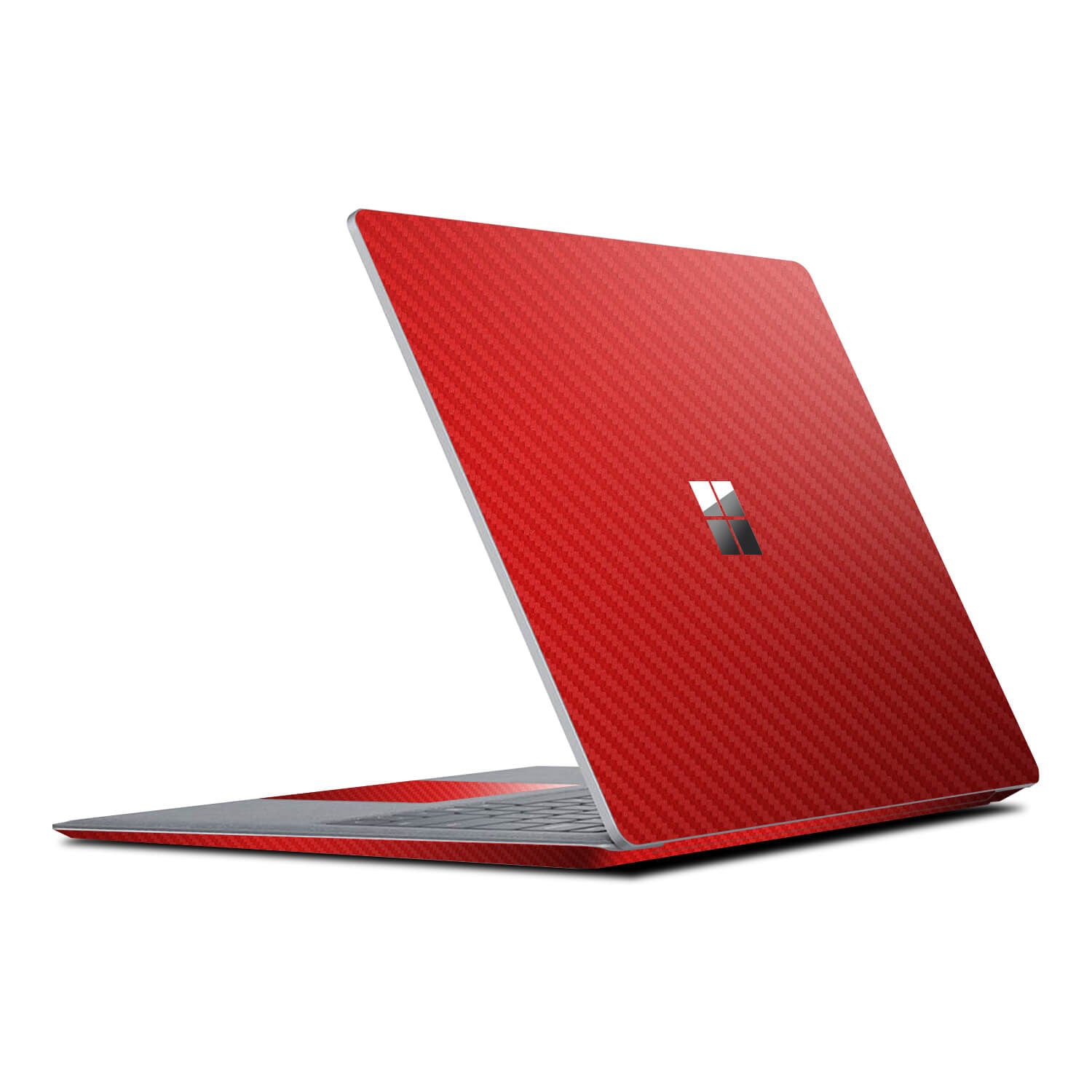 Microsoft Surface Laptop Red Carbon Fibre Skins
