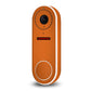 Google Nest Hello Video Doorbell Textured Matt Orange Skins