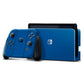 Nintendo Switch OLED Textured matt royal blue skins