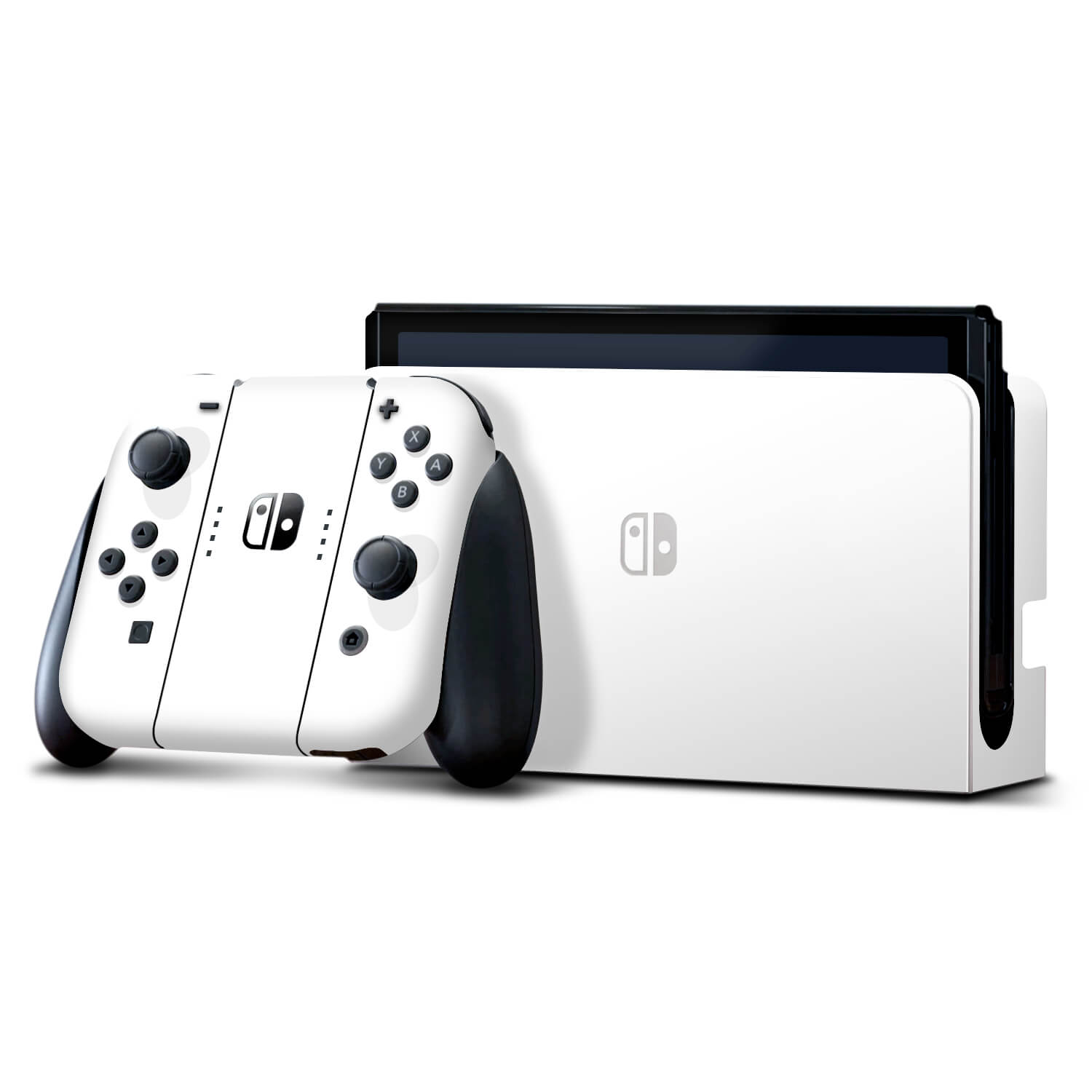 Nintendo Switch OLED White gloss skins