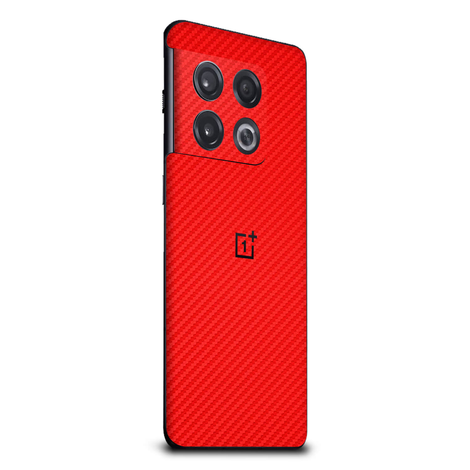 OnePlus 10 Pro Red carbon fibre skins