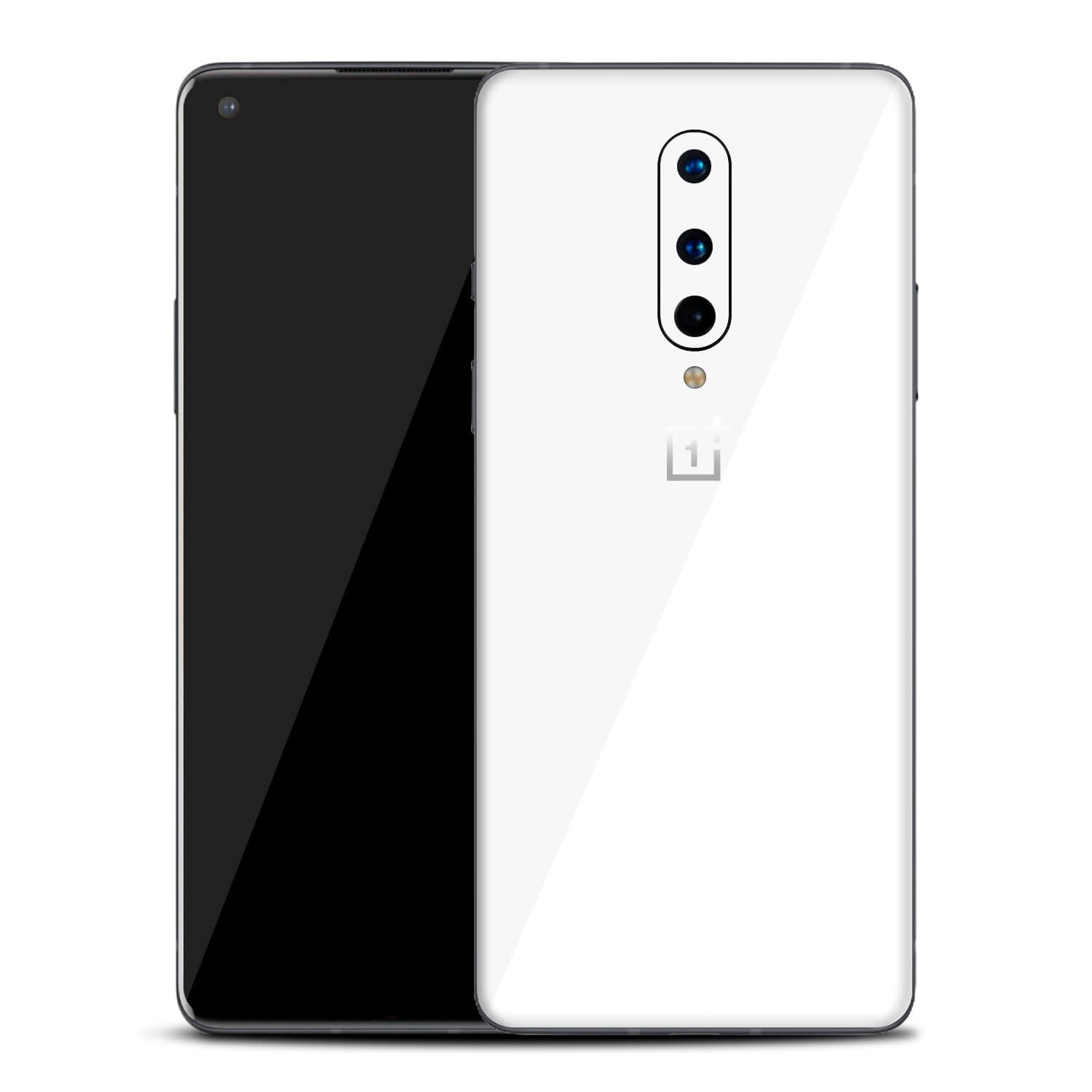 OnePlus 8 White Gloss Skins