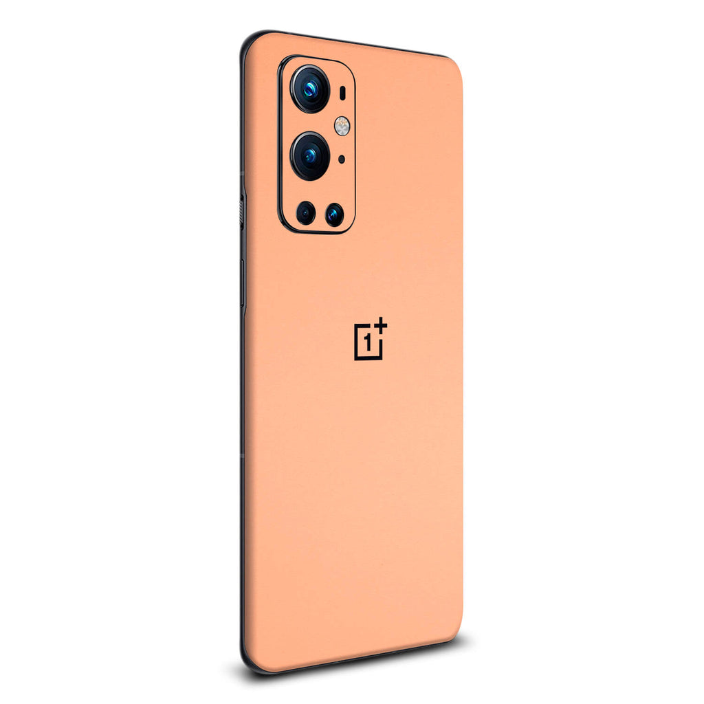 OnePlus 9 Pro Textured Matt Peach Skins