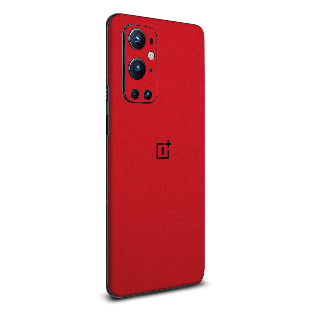 OnePlus 9 Pro Textured Matt Red Skins