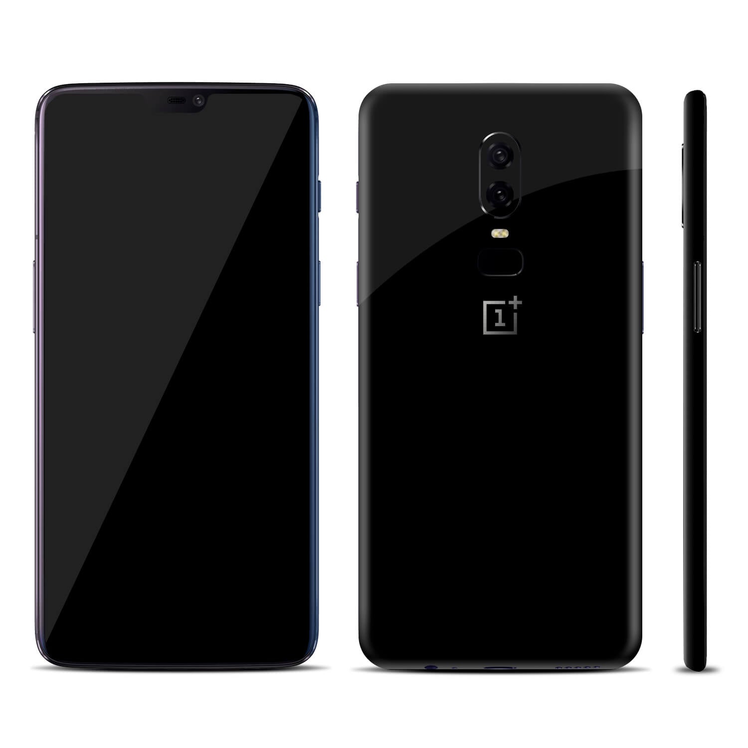 OnePlus 6 Black Gloss Skins