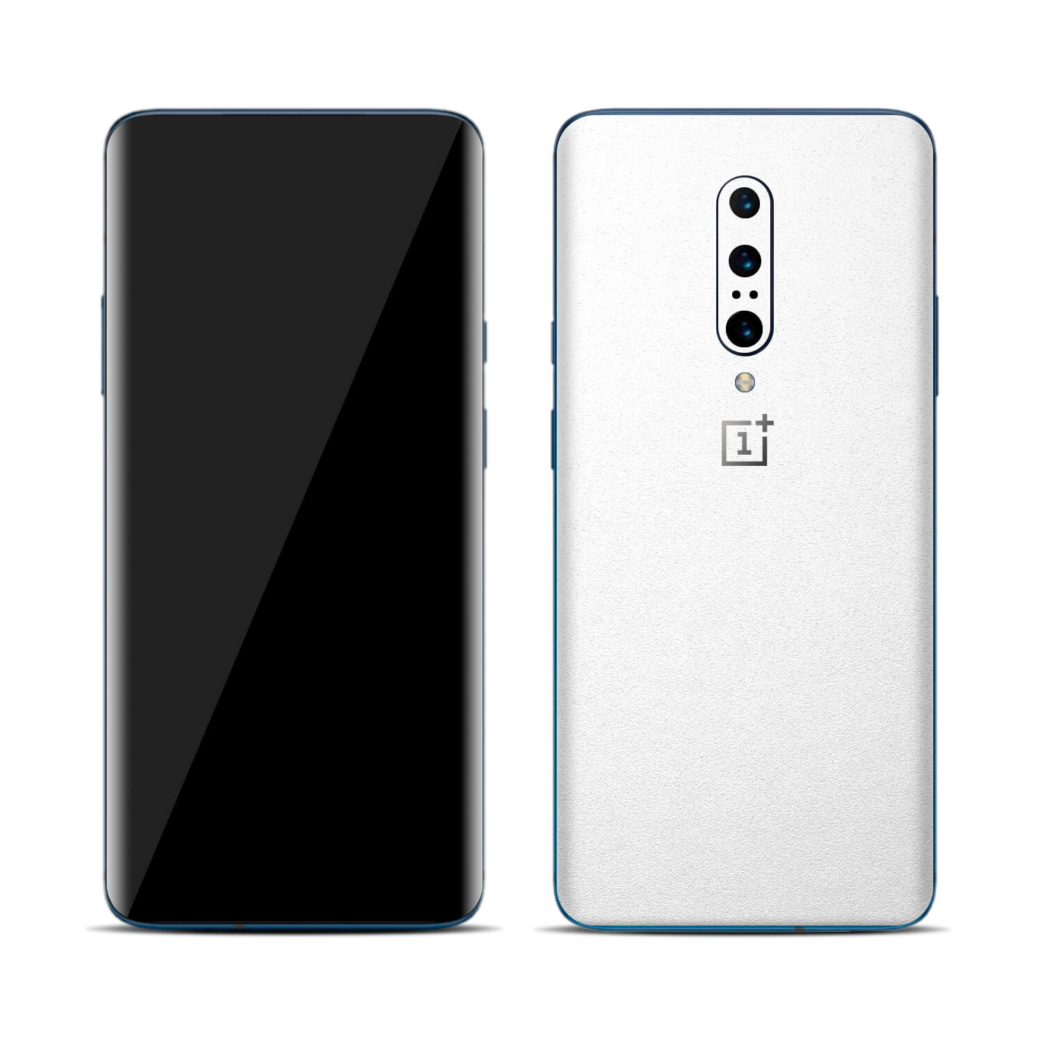OnePlus 7 Pro Textured Matt White Skins