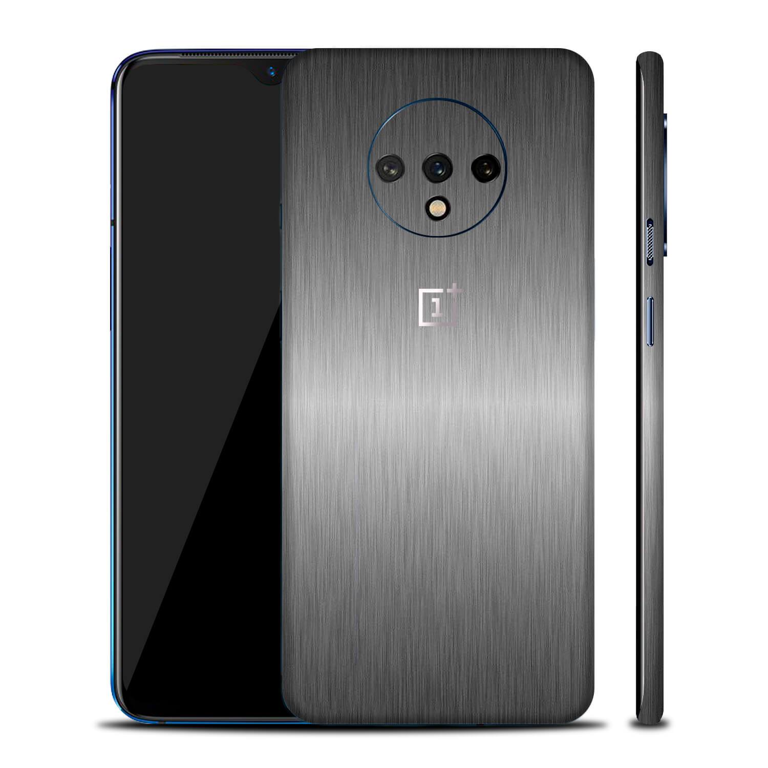 OnePlus 7T Brushed Titanium Skins