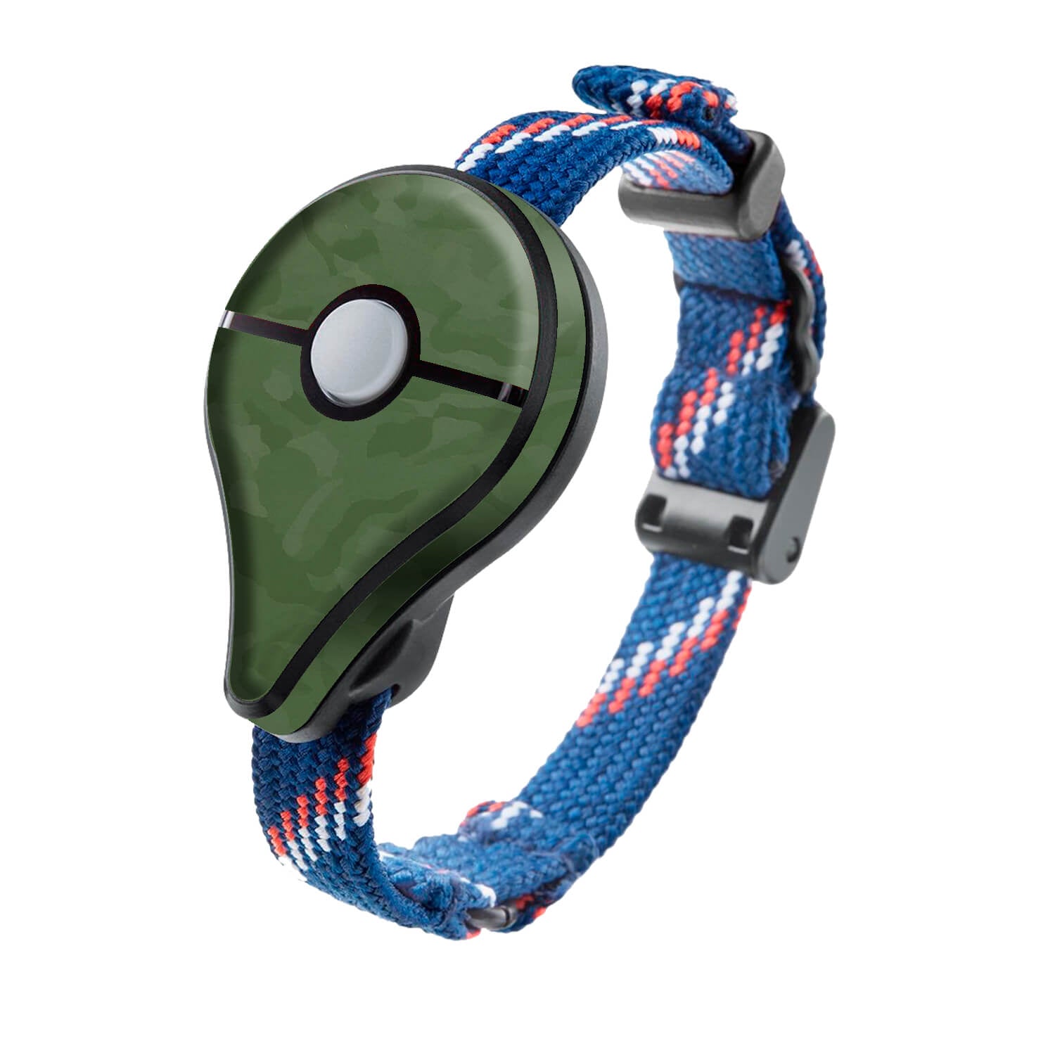 Pokemon Go Plus Green Camo Skins