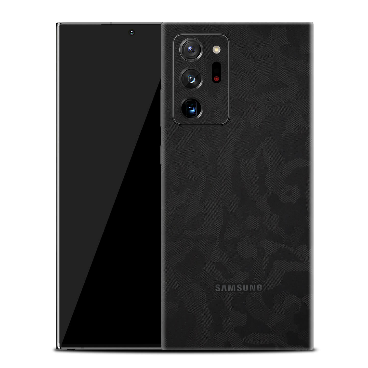 Samsung Galaxy Note 20 Ultra Black Camo Skins