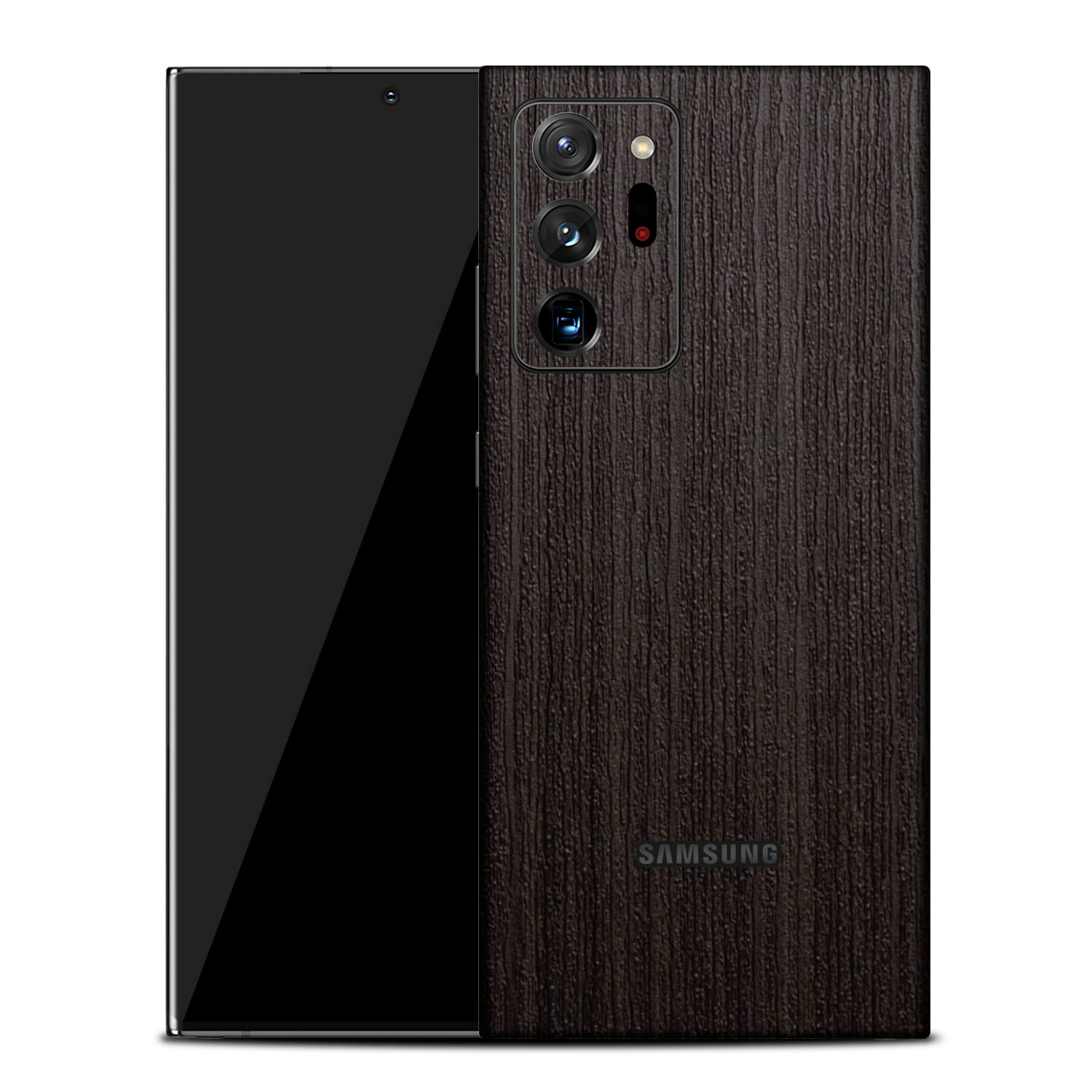 Samsung Galaxy Note 20 Ultra Silverblack Wood Skins