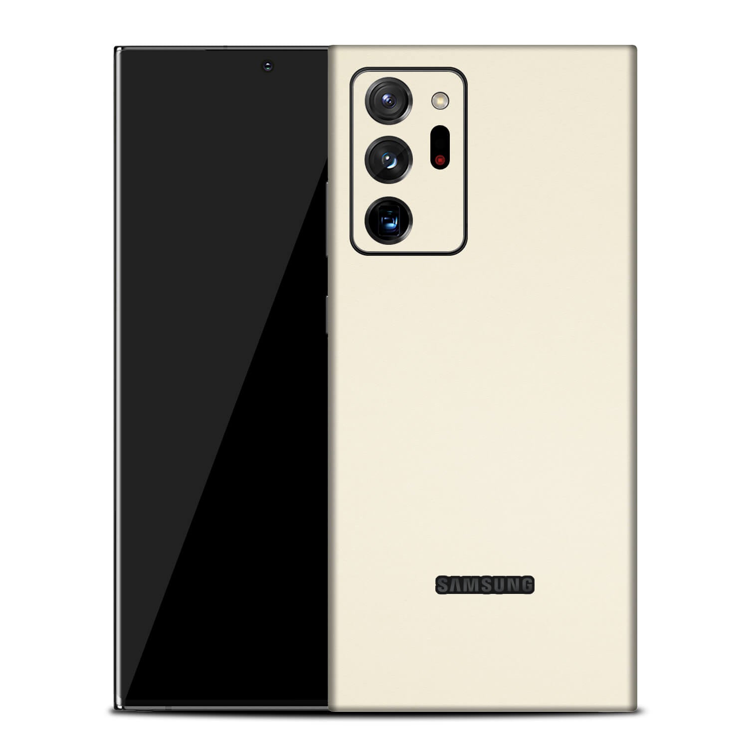 Samsung Galaxy Note 20 Ultra Textured Matt Cream Skins