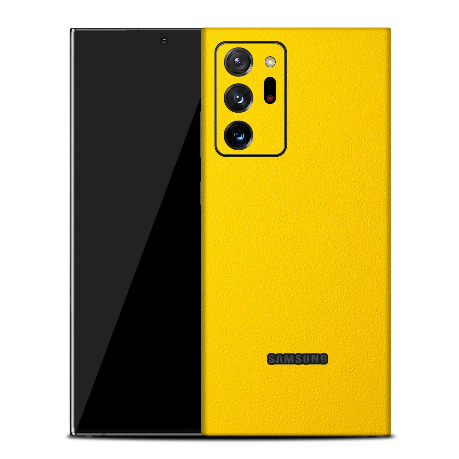 Samsung Galaxy Note 20 Ultra Textured Matt Yellow Skins