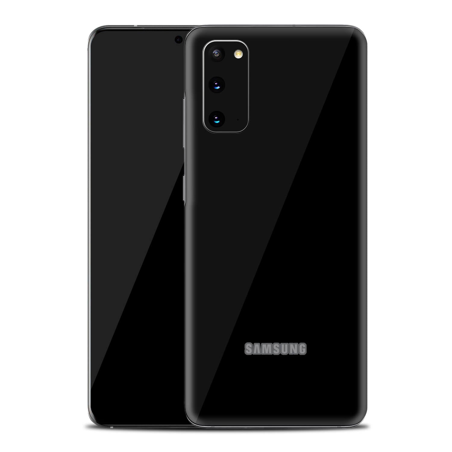 Samsung Galaxy S20 Black Gloss Skins