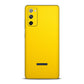 Samsung Galaxy S20 FE Textured Matt Yellow Skins