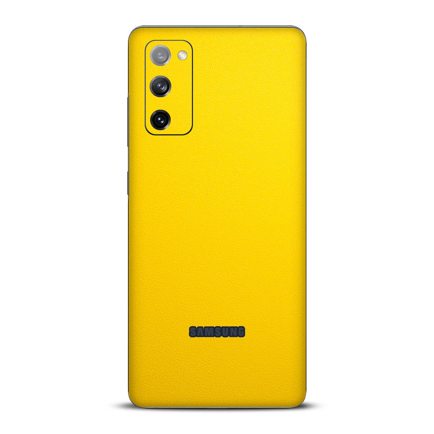 Samsung Galaxy S20 FE Textured Matt Yellow Skins