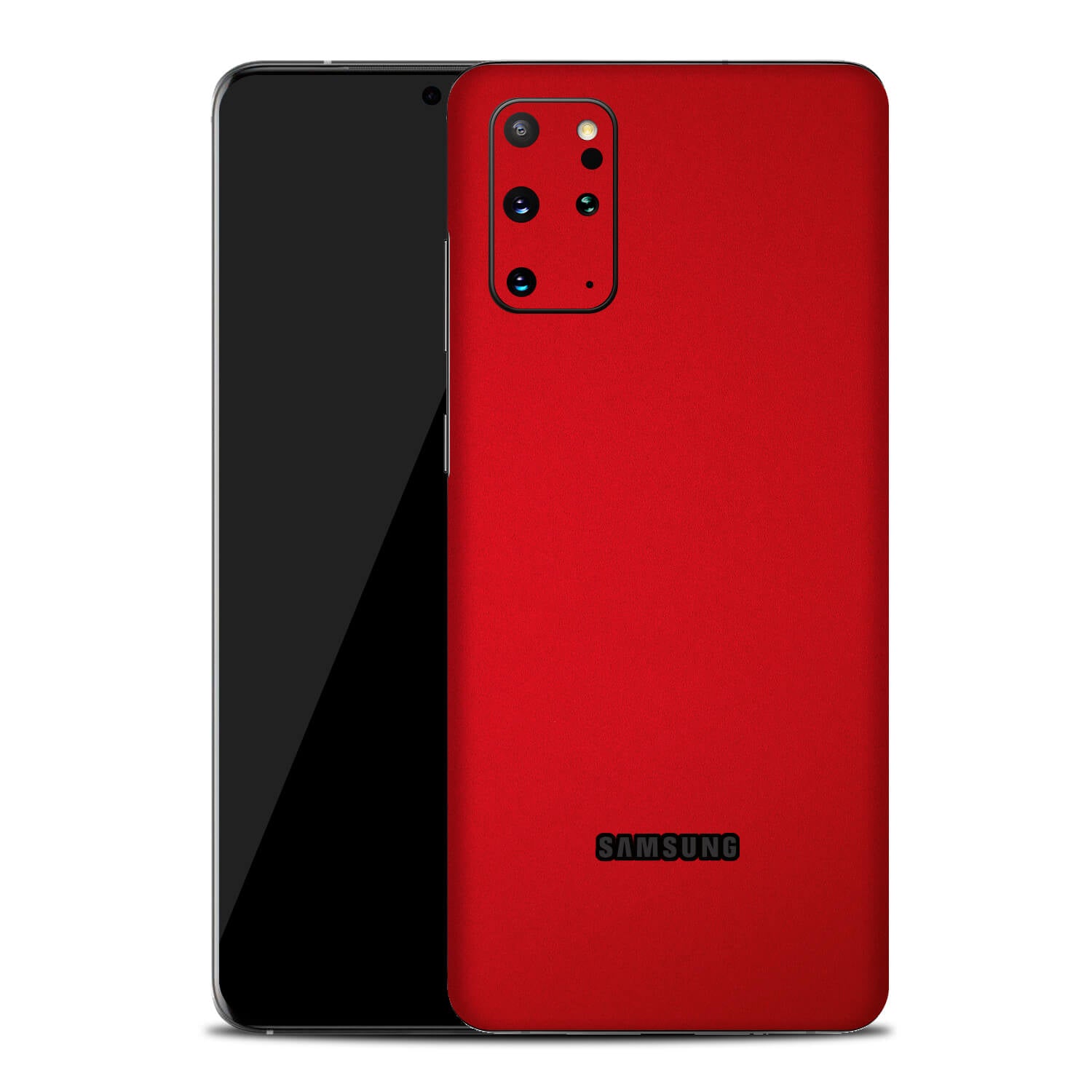 Samsung Galaxy S20 Plus Textured Matt Red Skins
