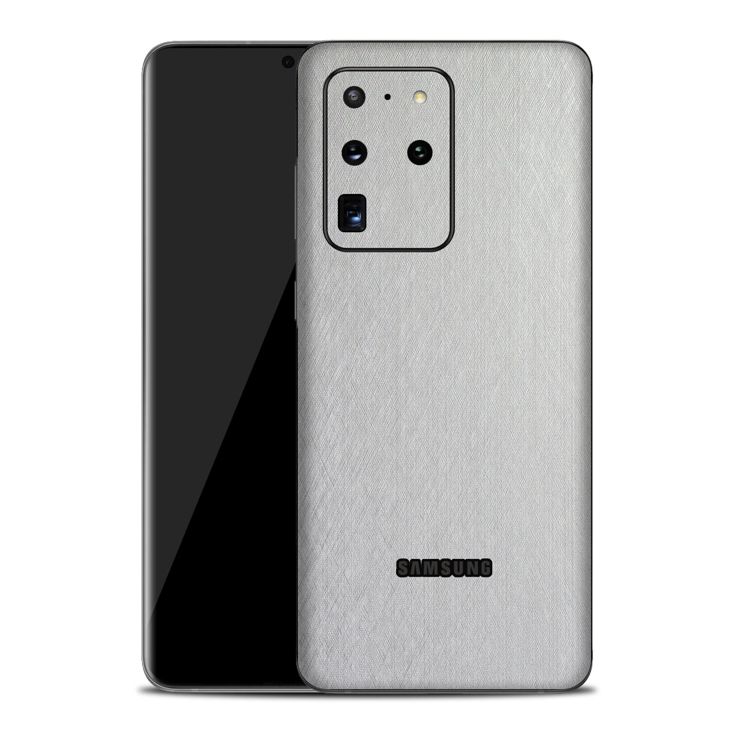 Samsung Galaxy S20 Ultra Brushed Aluminium Skins
