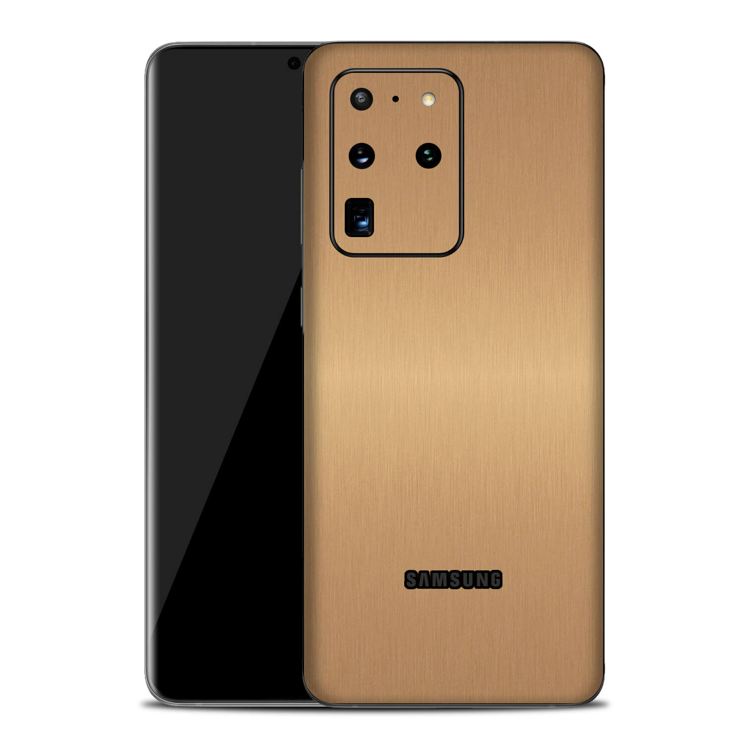 Samsung Galaxy S20 Ultra Brushed Gold Skins