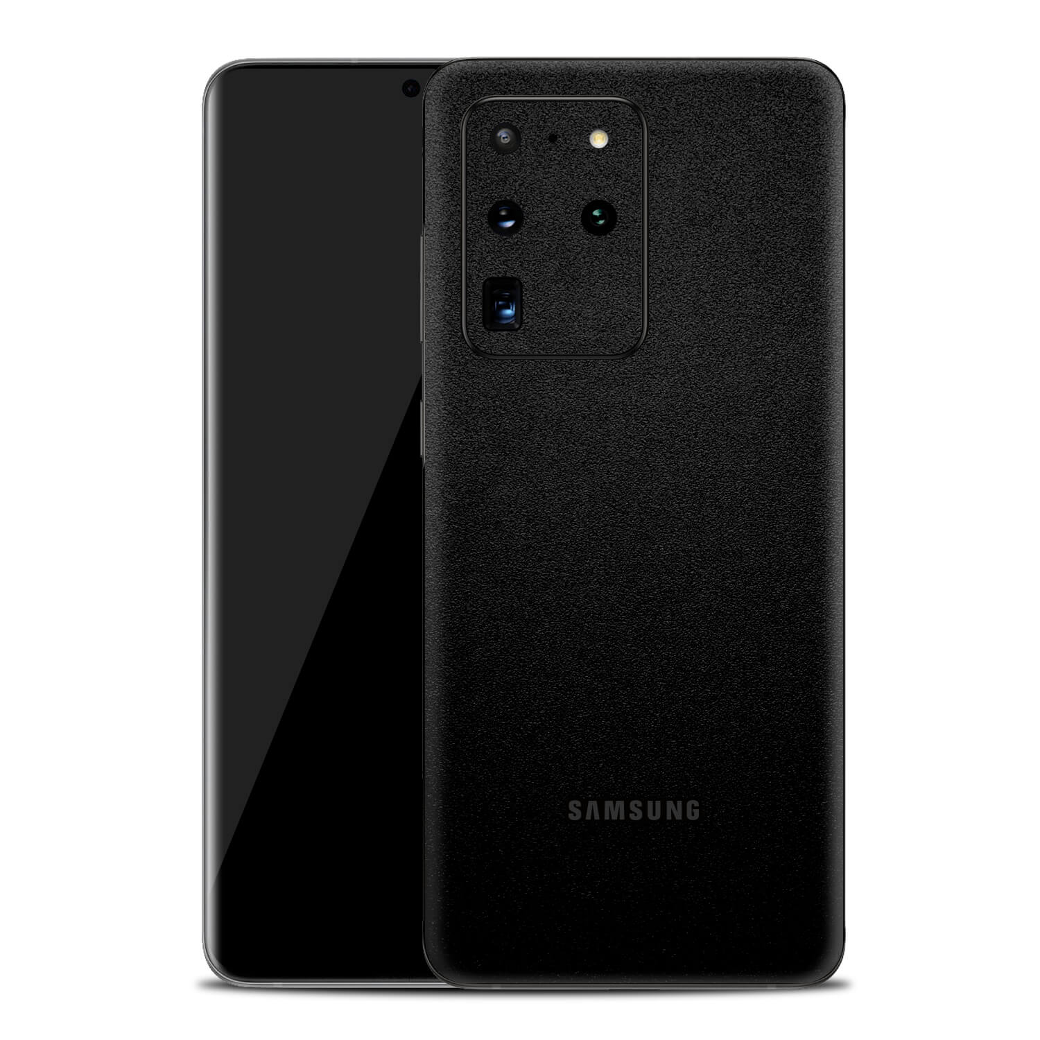 Samsung Galaxy S20 Ultra Textured Matt Black Skins