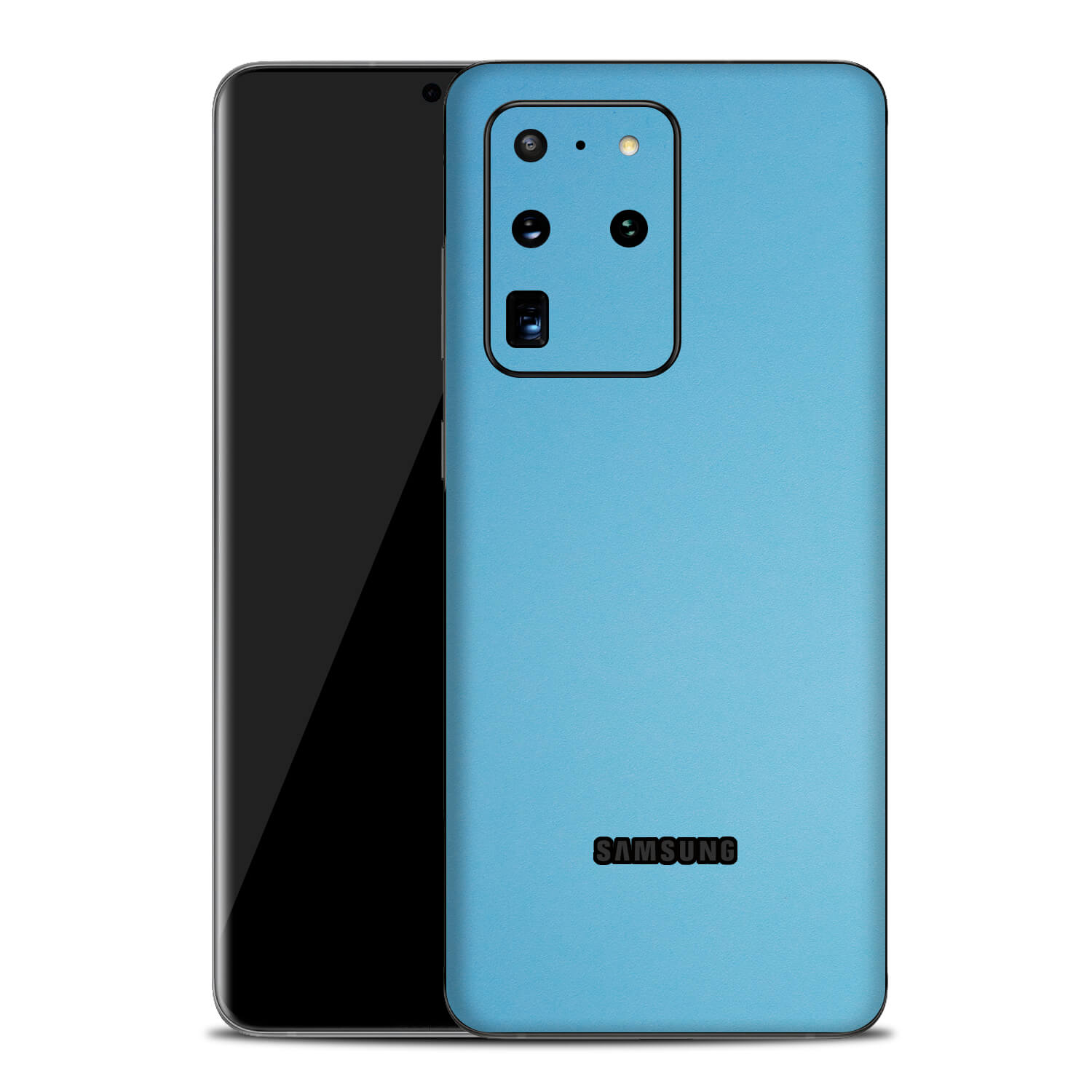 Samsung Galaxy S20 Ultra Textured Matt Light Blue Skins