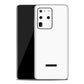 Samsung Galaxy S20 Ultra White Carbon Fibre Skins