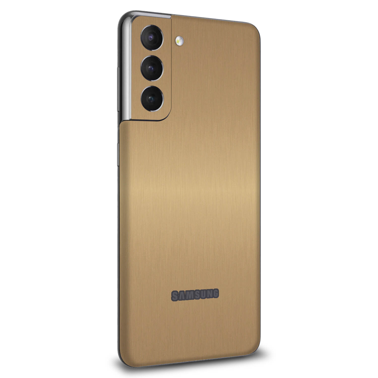 Samsung Galaxy S21 Brushed Gold Skins