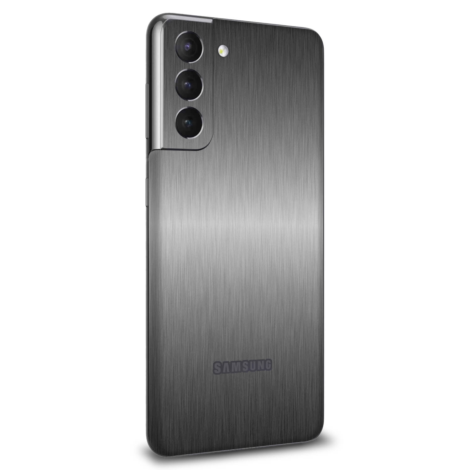 Samsung Galaxy S21 Brushed Titanium Skins