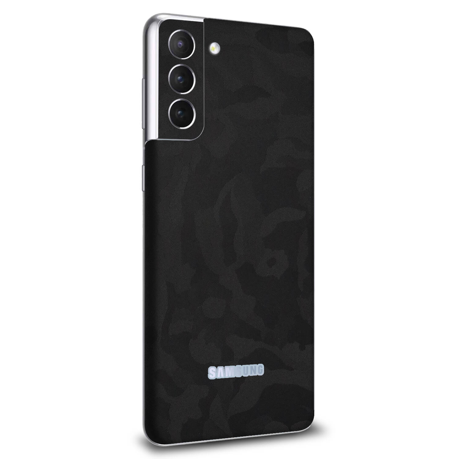 Samsung Galaxy S21 Plus Black Camo Skins
