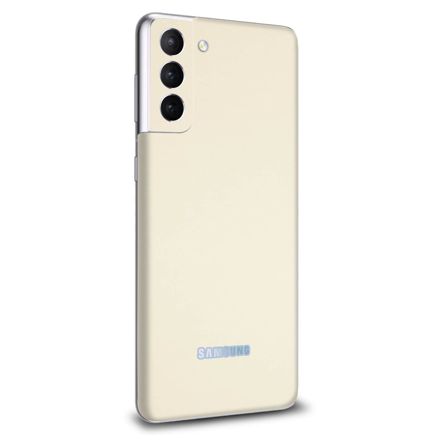 Samsung Galaxy S21 Plus Textured Matt Cream Skins
