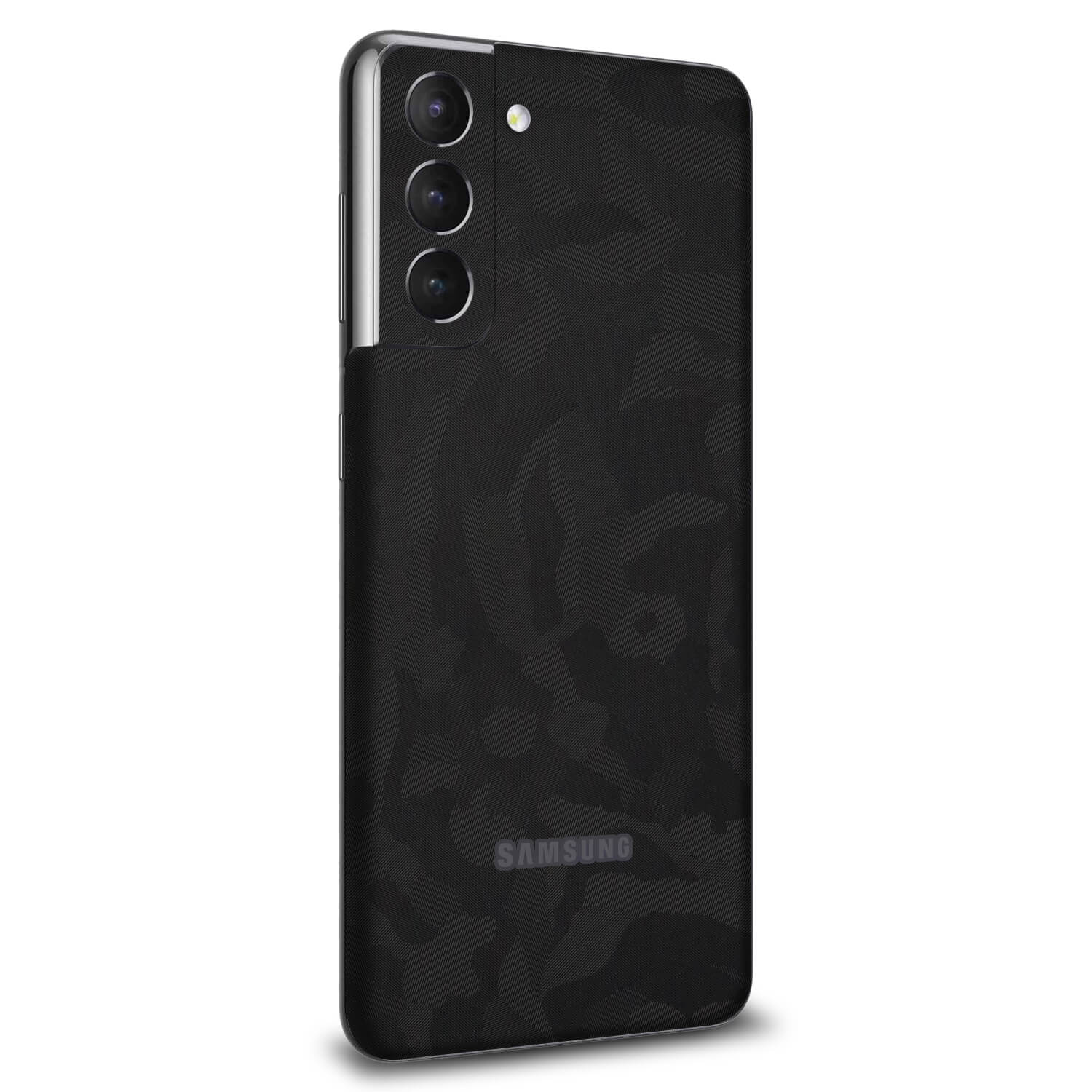 Samsung Galaxy S21 Black Camo Skins