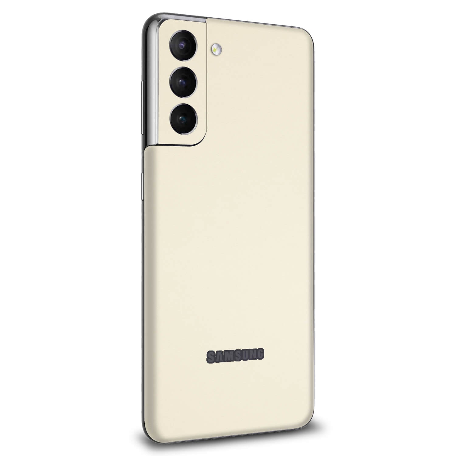 Samsung Galaxy S21 Textured Matt Cream Skins