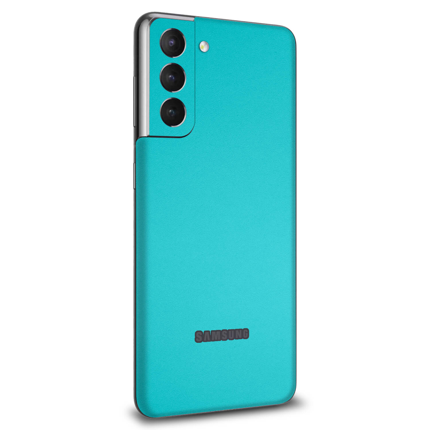 Samsung Galaxy S21 Textured Matt Turquoise Skins