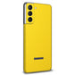 Samsung Galaxy S21 Textured Matt Yellow Skins