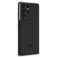 Samsung Galaxy S21 Ultra Black Carbon FIbre Skins