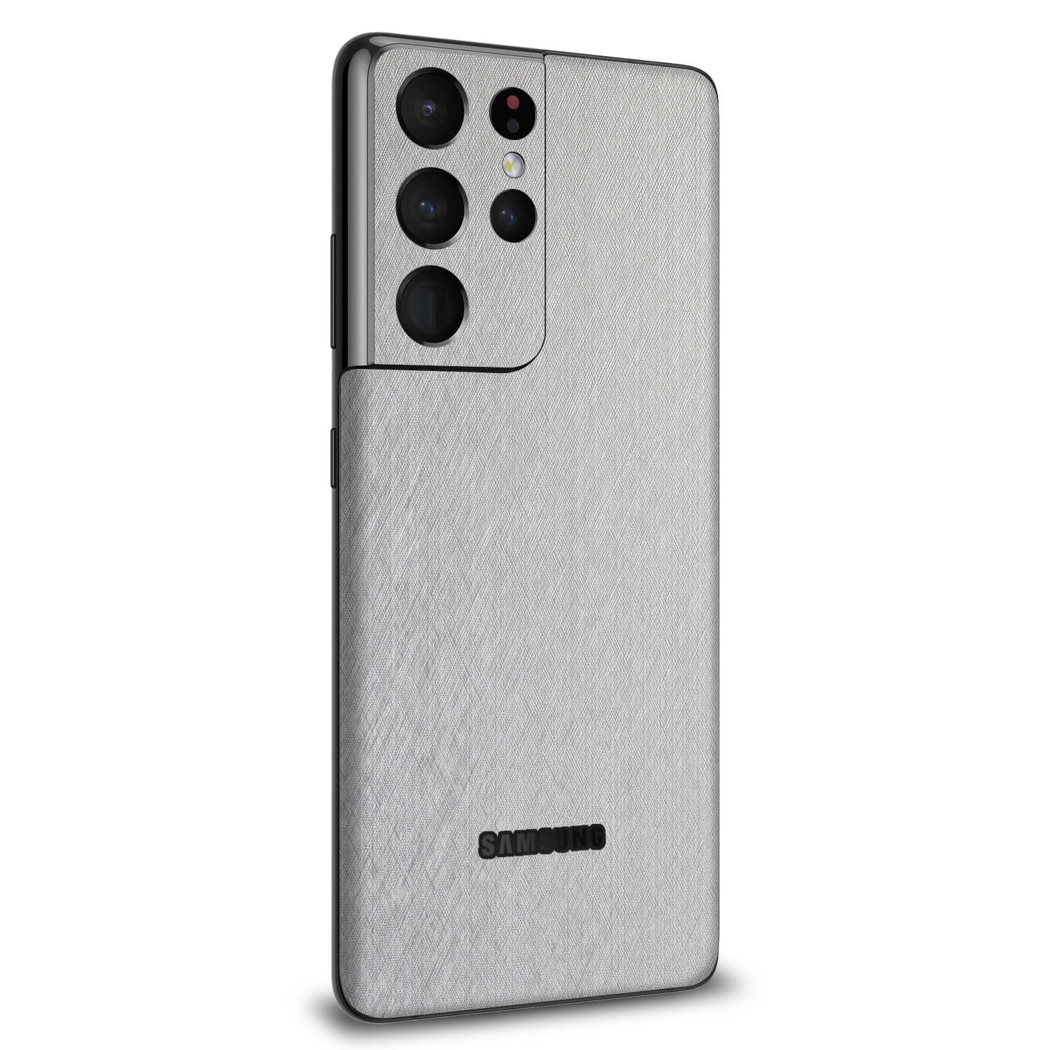Samsung Galaxy S21 Ultra Brushed Aluminium Skins