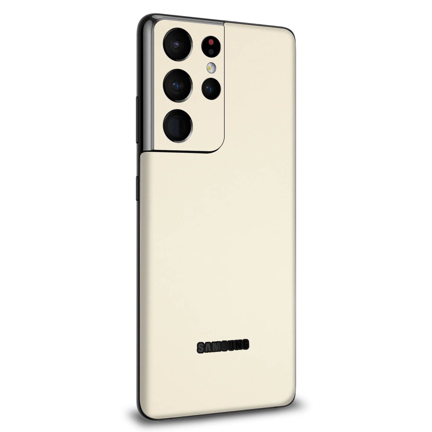 Samsung Galaxy S21 Ultra Textured Matt Cream Skins