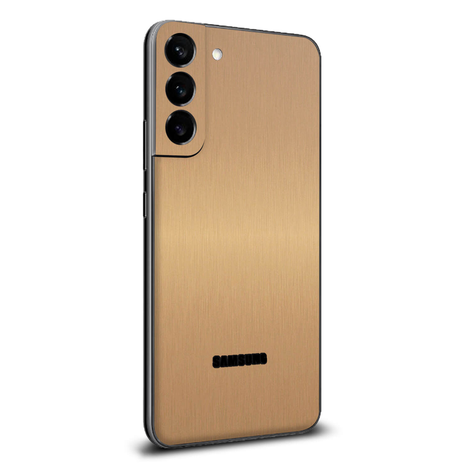 Samsung Galaxy S22 Plus Brushed gold skins