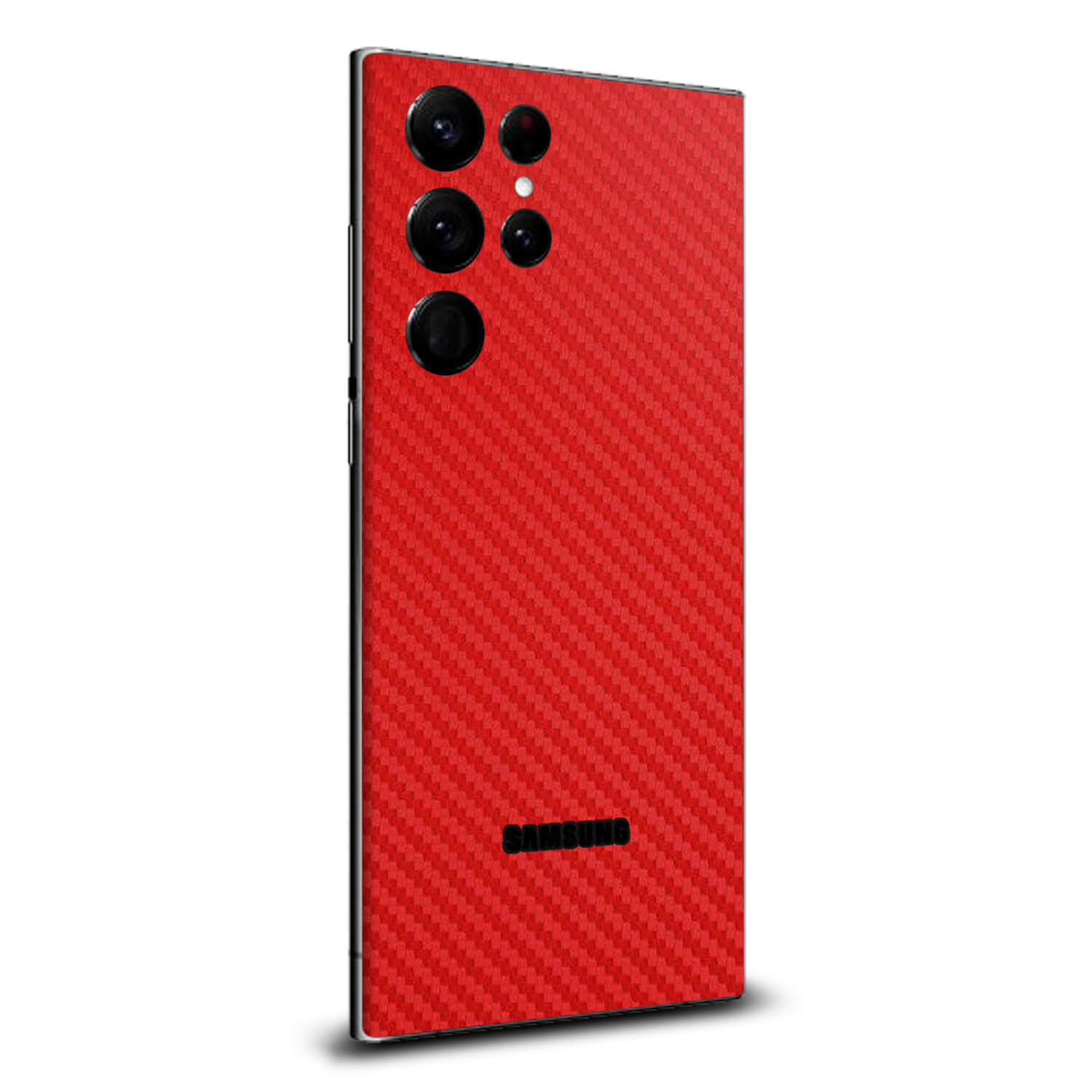 Samsung Galaxy S23 Ultra Red carbon fibre skins