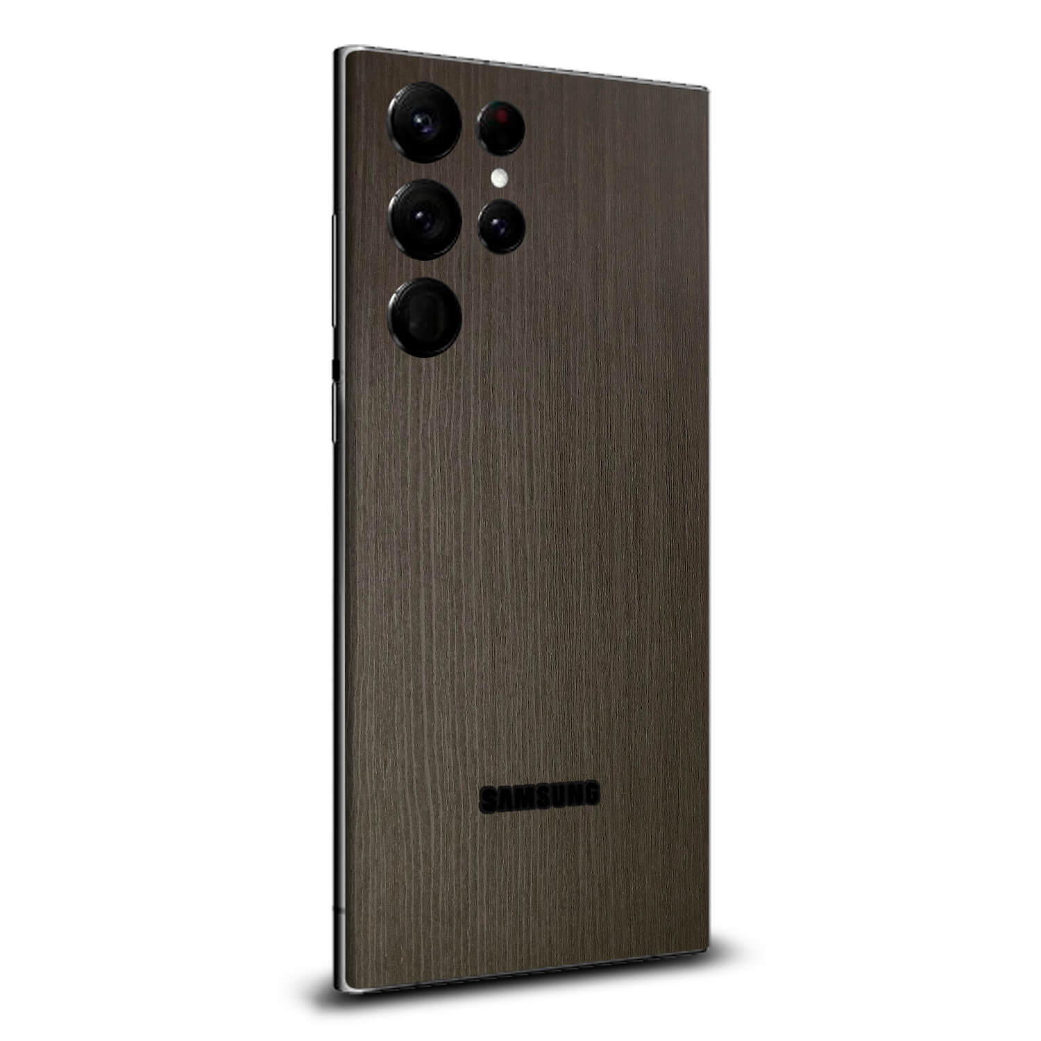Samsung Galaxy S22 Ultra Silverblack wood skins