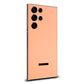 Samsung Galaxy S22 Ultra Textured matt peach skins