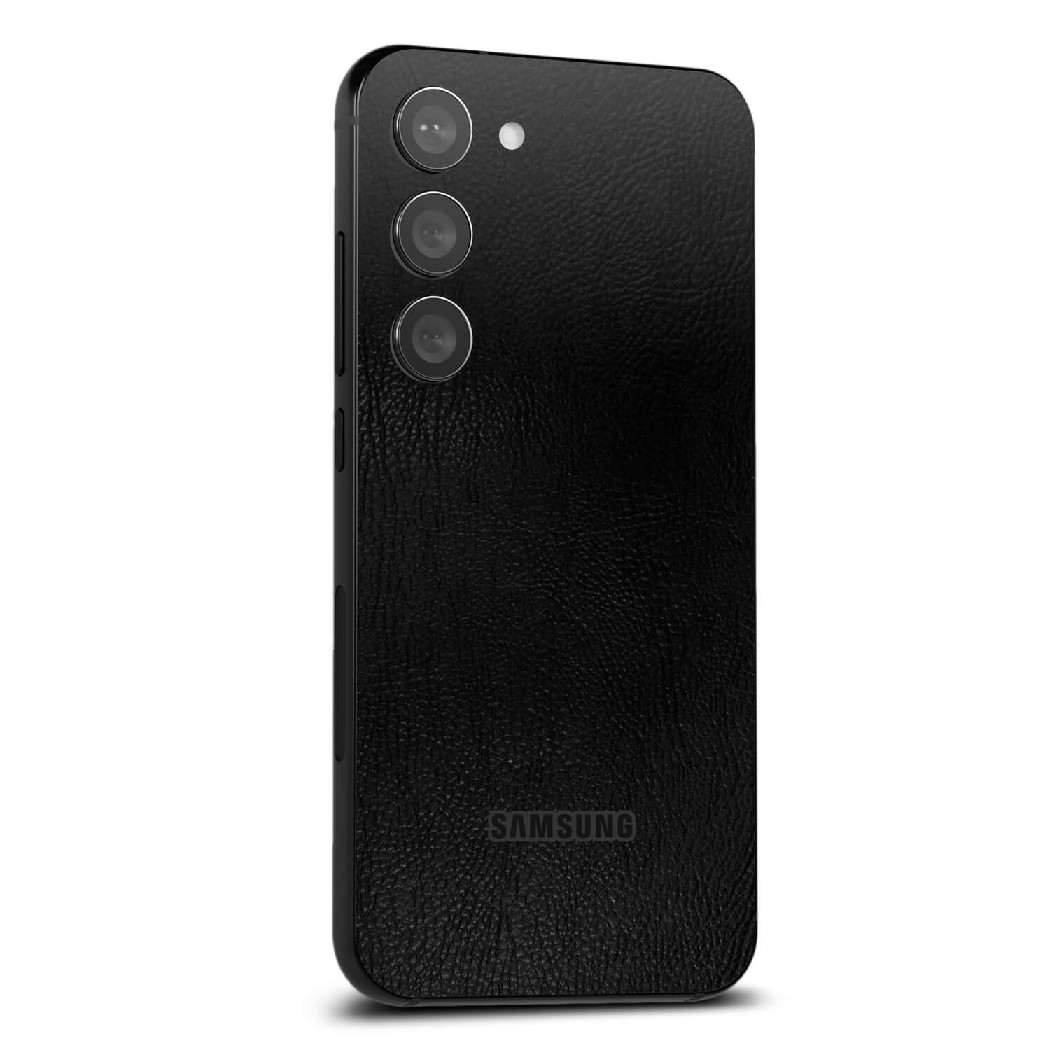 Samsung Galaxy S23 Plus Black leather skins