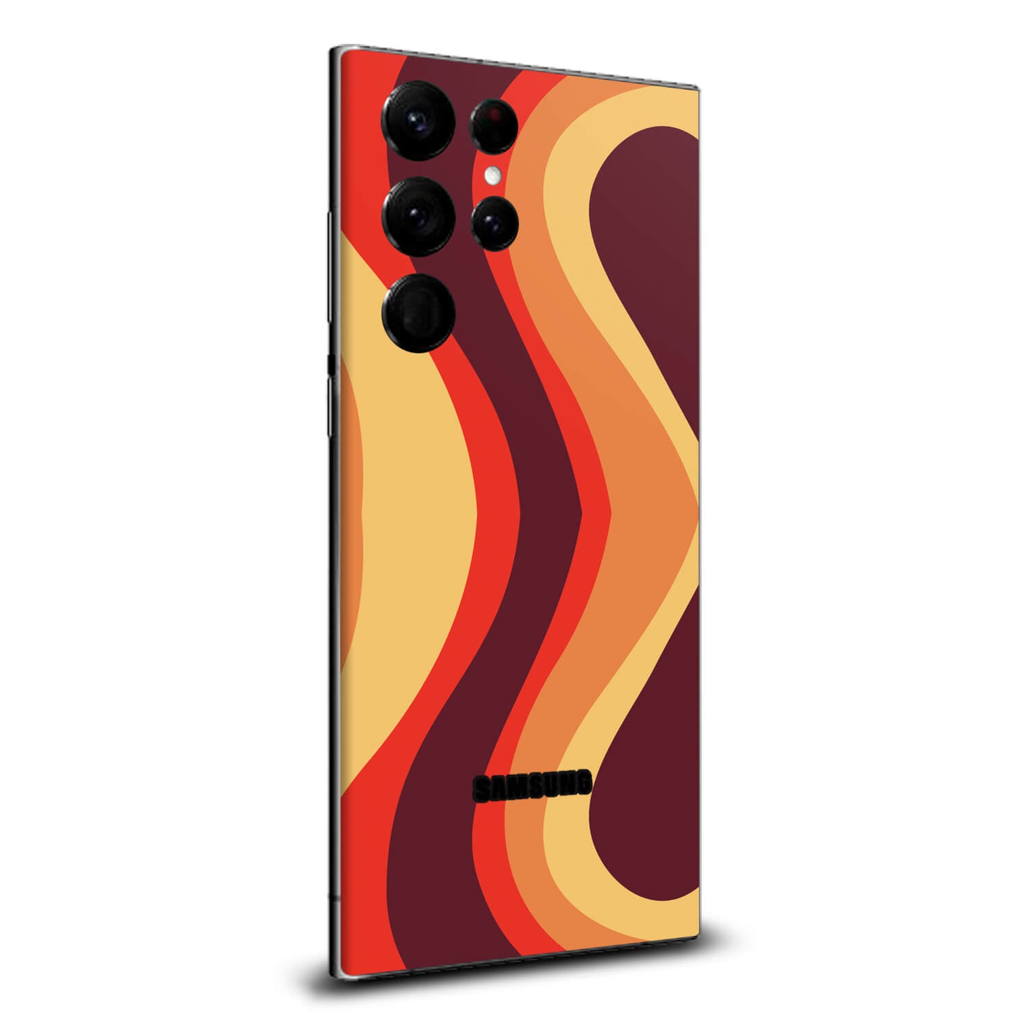 Samsung Galaxy S23 Ultra Abstract lava skins