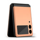 Samsung Galaxy Z Flip 3 Textured matt peach skins